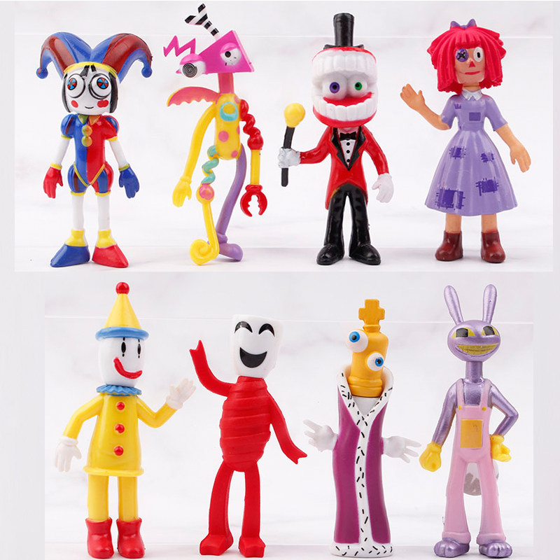 Magic Number Circus ของเล่นทํามือ jax jax Pamoni Joker Merchandise เครื่องประดับตุ๊กตาตุ๊กตา