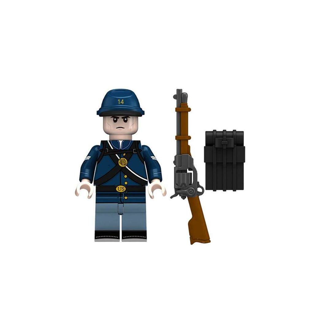 2026 สไตล์ใหม่ INFINITE สงครามแพ่ง Infantry Corps ทหารอาคารบล็อกของเล่นทหารประกอบ Minifigures คลังสินค้าพร้อม20260607