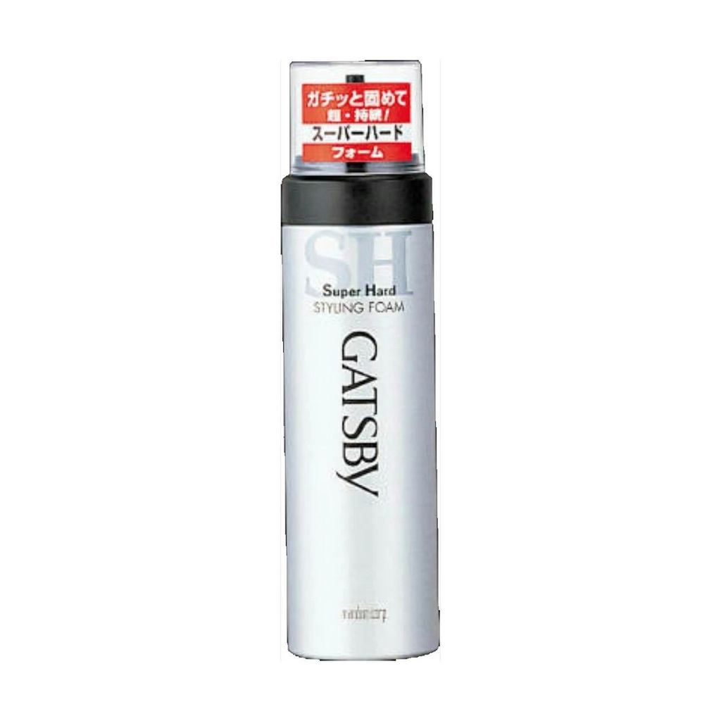 แกสบี้ โฟมจัดแต่งผมซูเปอร์ฮาร์ด Gatsby Styling Foam Super Hard 185g.