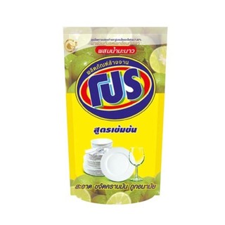 โปร น้ำยาล้างจานสูตรมะนาวพาวเวอร์ Pro Dishwashing Liquid Lime Power 400ml.