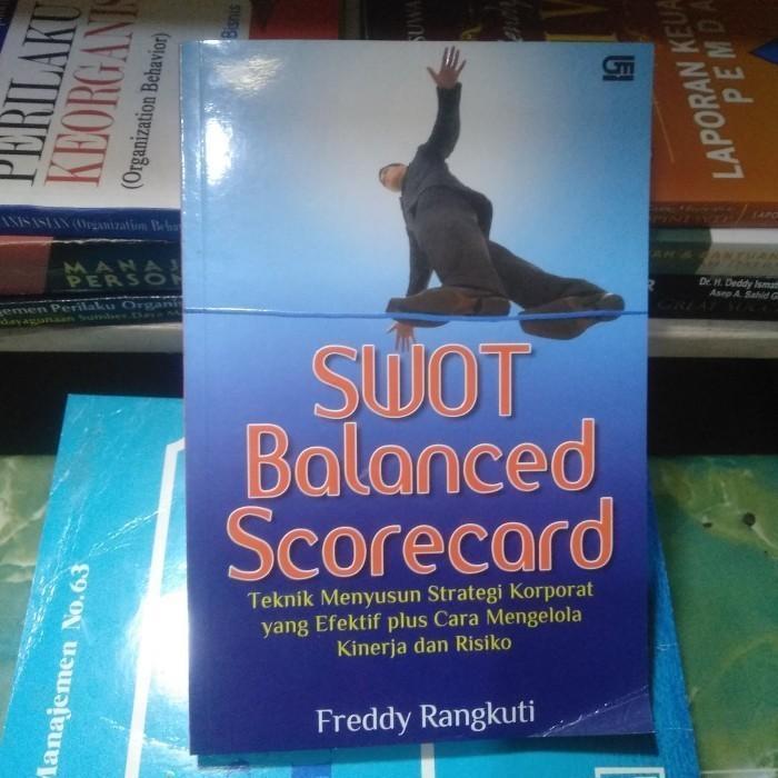 หนังสือ SWOT BALANCED SCORECARD - FREDDY RANGKUTI (ต้นฉบับ)