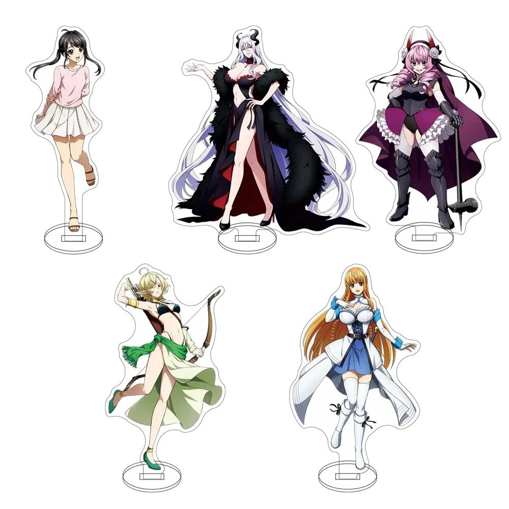 อะนิเมะ Standee รุ่น Otherworldly Munchkin Isekai Munchkin โต๊ะเรียนตกแต่งรูปของขวัญสะสม