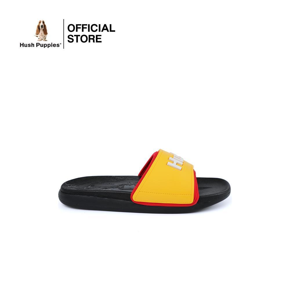 Hush Puppies รองเท้าผู้ชาย รุ่น JOSE "Walk Your Color” Collection HP PHSFQ2026YA - สีดำ/เหลือง (รองเท้าแตะแบบสวม)