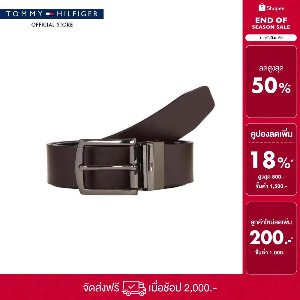 Tommy Hilfiger เข็มขัด ผู้ชาย รุ่น AM0AM13012 0HD - สีน้ำตาล