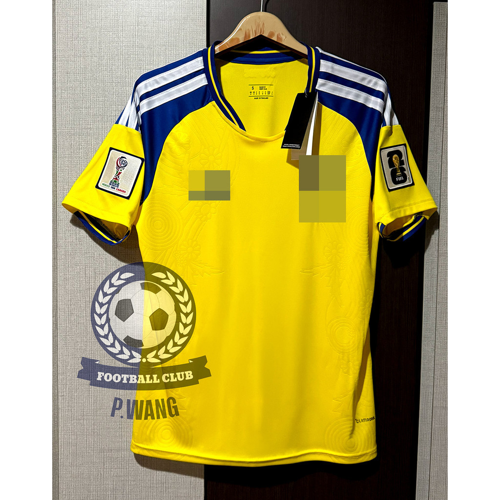 New !! เสื้อฟุตบอลโลก ทีมชาติ สวีเดน 3A เกรดแฟนบอล Home ชุดเหย้า ปี 2026 ฟลูออฟชั่นชื่อเบอร์นักเตะในทีม (สวีเดน-ครบทุกคน