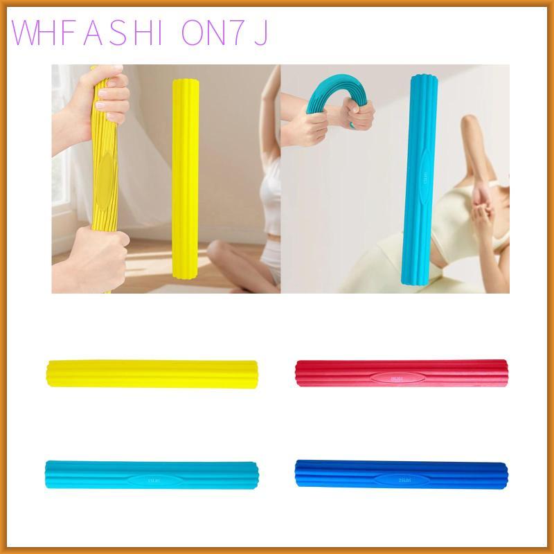 [whfashion7j] Twist Hand Bar Hand Exerciser Resistance Bar อุปกรณ์ข้อมือข้อศอก Strengthener Trainer 