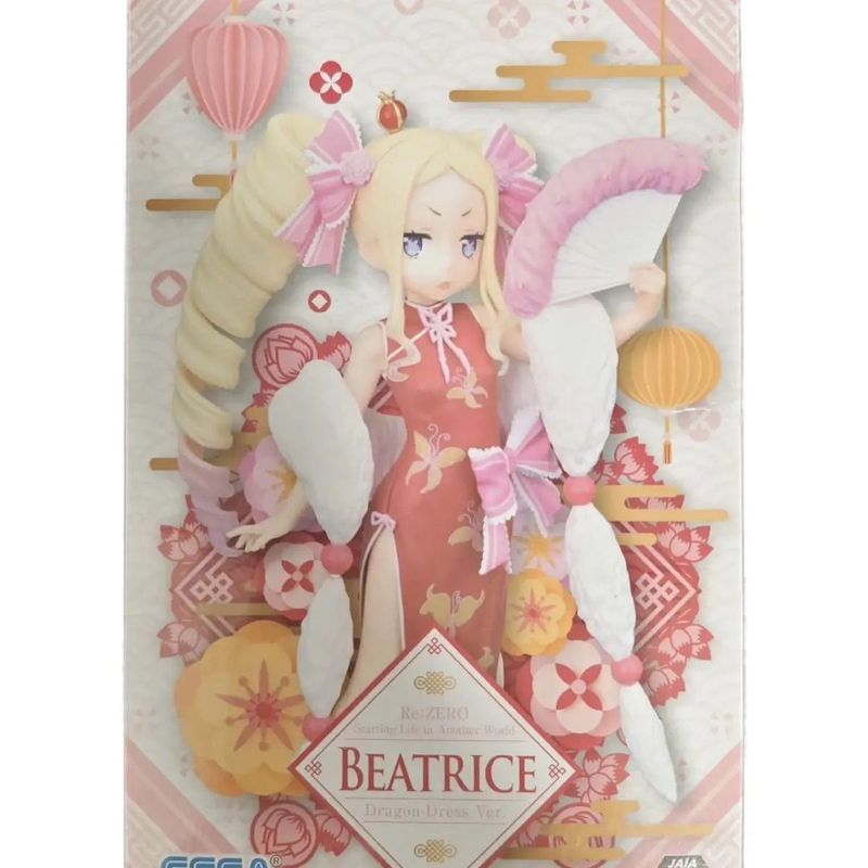 【พร้อมส่ง】re zero emilia rem figure SEGA SEGA+Re: Zero-Starting Life in Another World+Beatrice+Year 