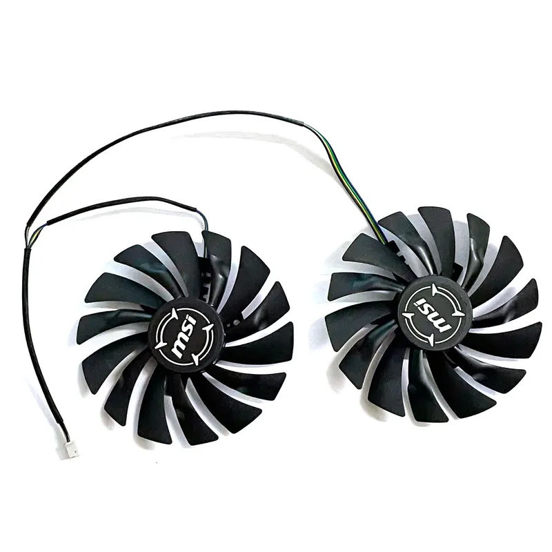 เหมาะสําหรับ MSI Geforce GTX 1080TI 1080 1070TI 1070 1060 เกราะกราฟิกการ์ด 95 มม.PLD10010S12HH GTX 1