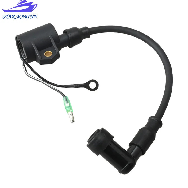 FW 6H5-85570 คอยล์จุดระเบิดสําหรับ Yamaha Outboard Motor 2 จังหวะ 40HP 48HP 50HP 2 จังหวะ 3 กระบอก L