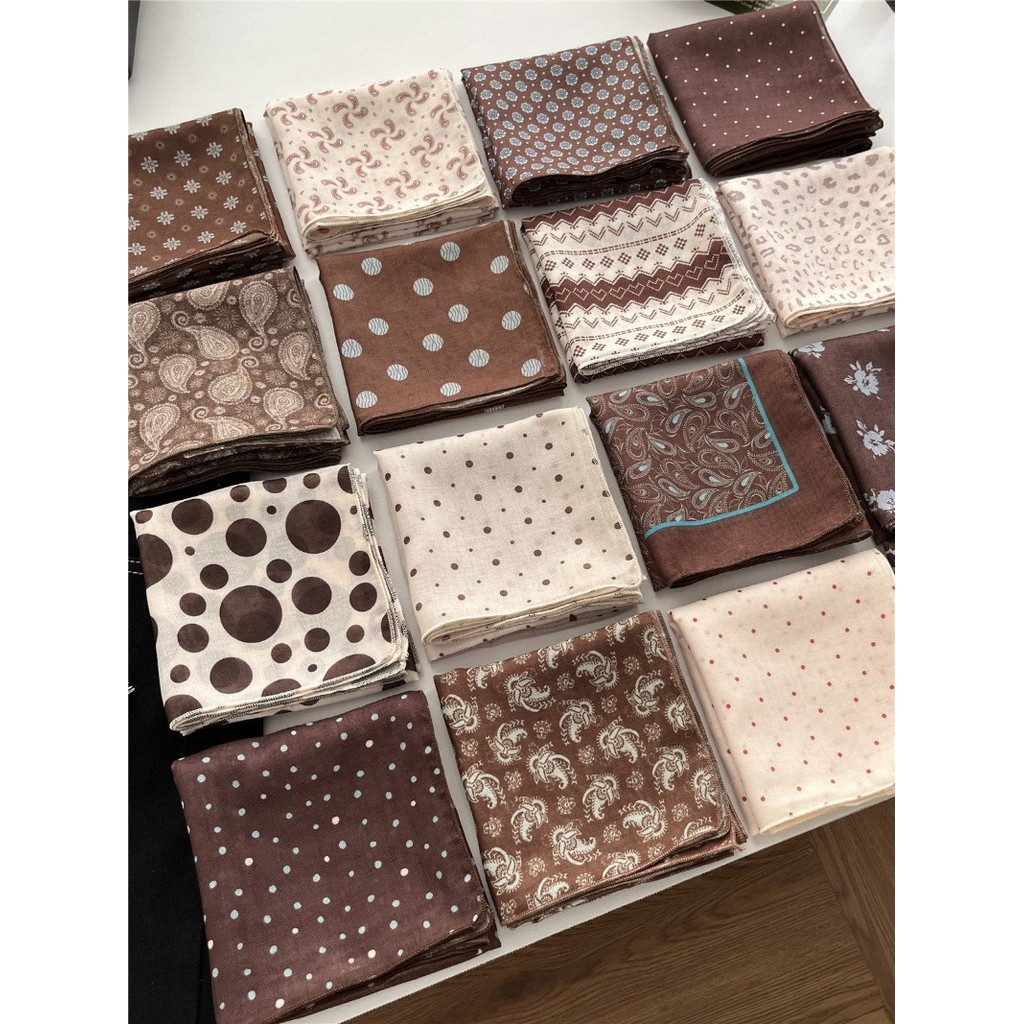 Retro Classy All-Match Square Scarf 2026 New Style Ladies Elegant Square Scarf