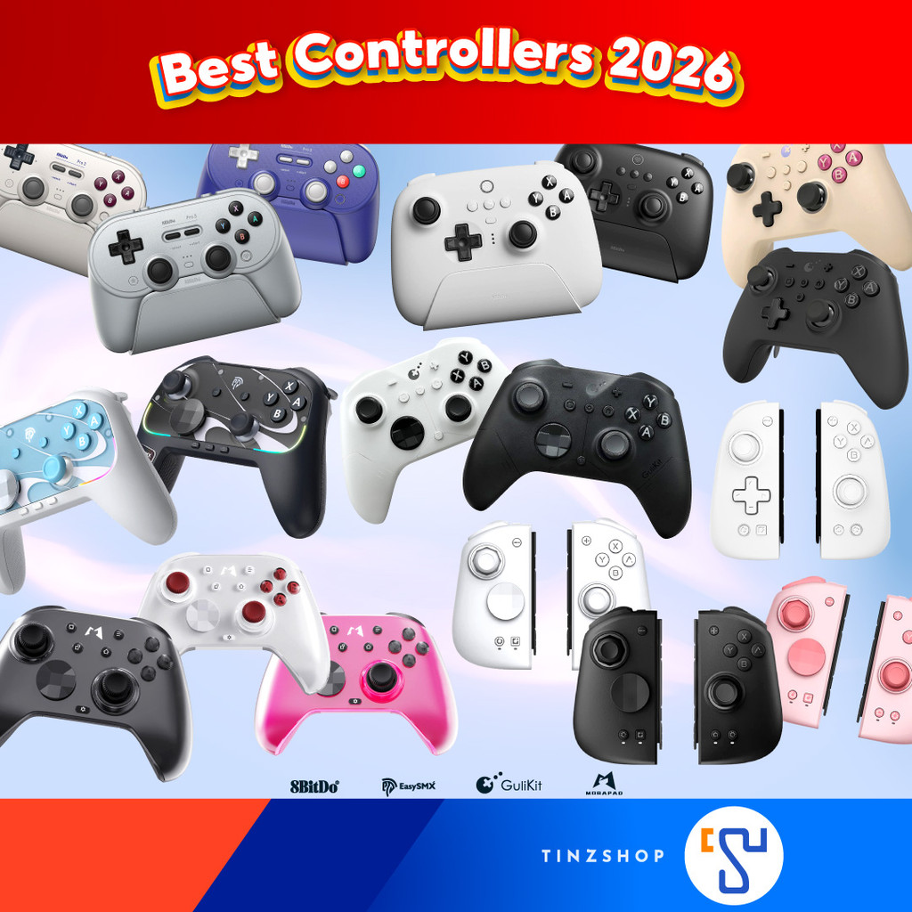 [ส่งด่วน] [Best Controller 2026] รวมจอย ขายดี : Joy 8bitdo, Gulikit, Easy, Mobapad : เลือกจอยเกม