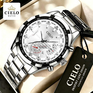 CIELO Watch for Men Original Quartz Relo Waterproof Brand Business Gift for Boyfriend Sports Watch