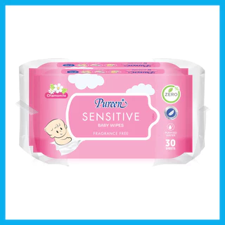 Pureen Wet Wipe Sensitive [30Sheets x 2pcs].