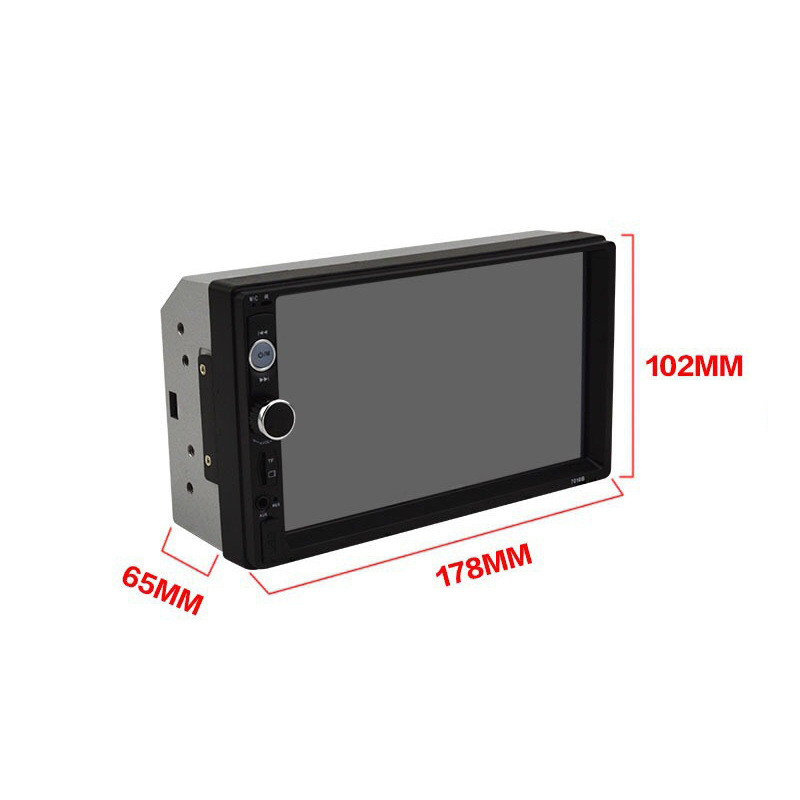 23 ซม.แก๊สรถ MP5 Player 2DIN มัลติมีเดีย Touch Reversing บลูทูธ 7010B7012B7018B7023