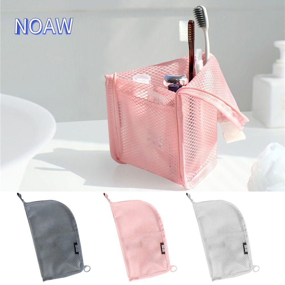 โน้ม‌ กระเป๋าแปรงแต่งหน้า, ซิปยืนกระเป๋าเครื่องสําอาง, พับซักผ้าออแกไนเซอร์ตาข่ายกระเป๋าแปรงสีฟัน การท่องเที่ยว