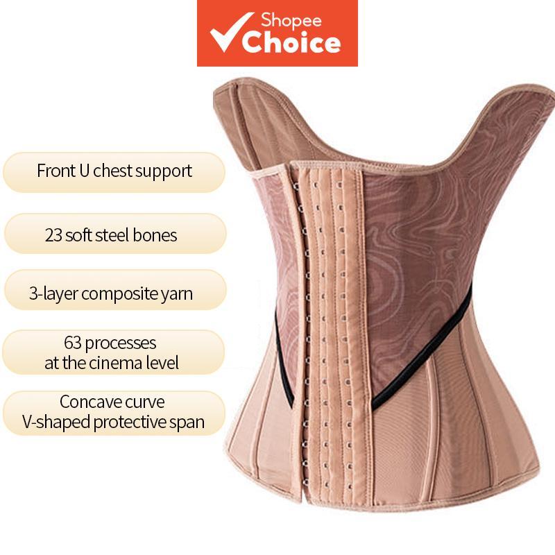 Nude ออกกําลังกายเอวเทรนเนอร์รัดตัว Tummy Slimming Sheath ซาวน่า Body Shaper เข็มขัดหน้าท้อง Shapewear Girdle