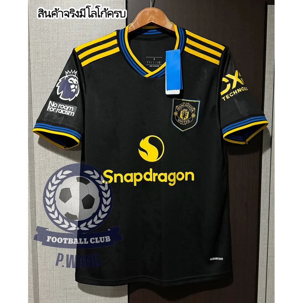 3D T-shirt ใหม่ล่าสุด!! S-5XL เสื้อฟุตบอลทีมผีแดง ชุดที่สาม สีดำ เกรดAAA ฤดูกาล 2025/26 แบบใหม่ล่าสุด เกรดแฟนบอล