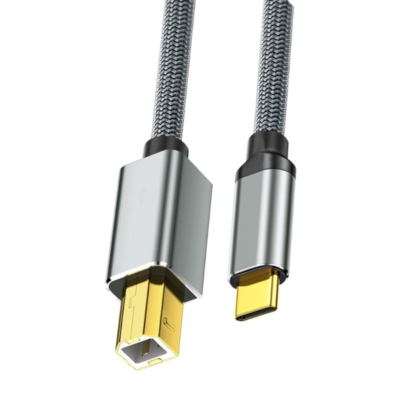 Yoo Type CUSB 2 0 Male to USB B Male Cable Scanner Cord สําหรับเครื่องพิมพ์สแกนเนอร์