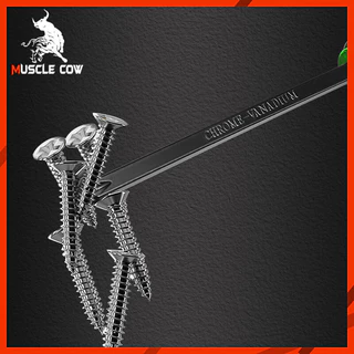 MUSCLE COW ไขควงด้ามทะลุ 4 นิ้ว ใช้ตอกและขันสกรูได้ คุณภาพดี