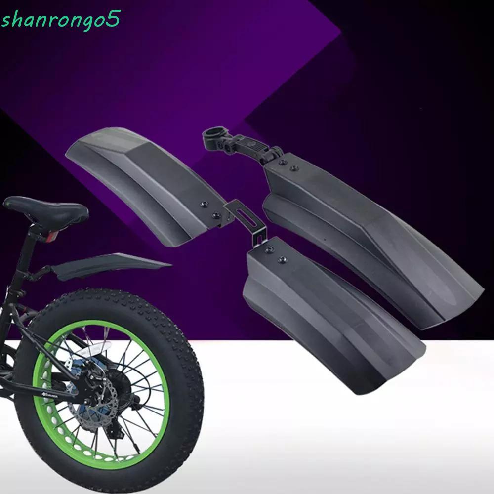 ZONAL Snow Bike Fender สีดําขี่จักรยานจักรยานพับจักรยาน Fenders จักรยานไฟฟ้าสําหรับ Fatbike Fat Bike