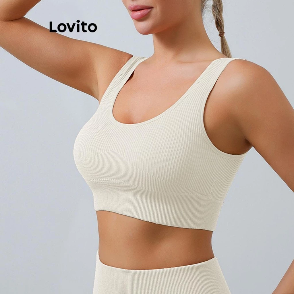 Lovito สปอร์ตบรา ลายสปอร์ต LNE51448