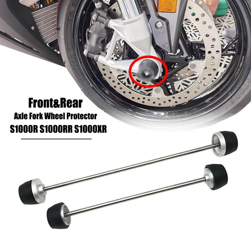 OT S1000XR Front&Rear Axle Fork Crash Sliders Wheel Protector For BMW S1000RR S1000 RR S1000R S 1000
