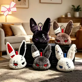 Dark Rabbit Stock Dolls Plush Bully Rabbit Cute Animal High Beauty Dolls Gift