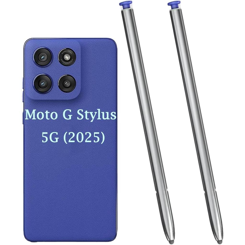 2 แพ็ค G Stylus 2025 ปากกาสําหรับ Moto G Stylus 2025 ปากกา Stylus ใช้งานร่วมกับ Motorola Moto G Styl