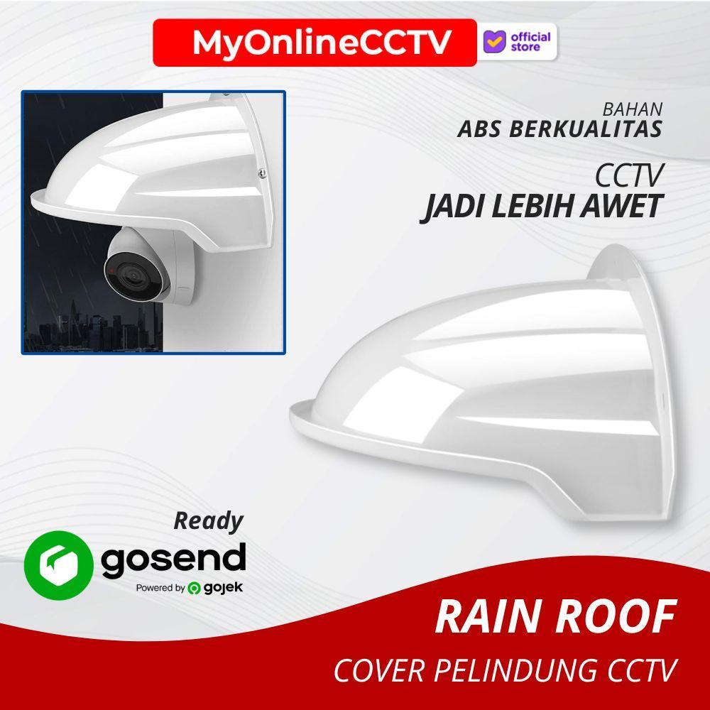 Rain Roof CCTV Protector Housing Outdoor CCTV Camera Cover กันน้ํา Weatherproof ABS CCTV Cover