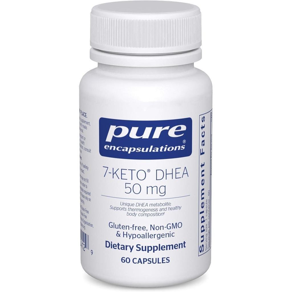 Encapsulations 7-Keto DHEA 50 มก |   อาหารเสริมเพื่อสุขภาพกายภาพ |   60 แคปซูล 494O