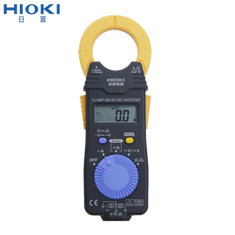 ยาวนาน HIOKI 3288 AC/DC Clamp Meter 100A High-Precision Current Clamp Multimeter Ammeter สําหรับการว