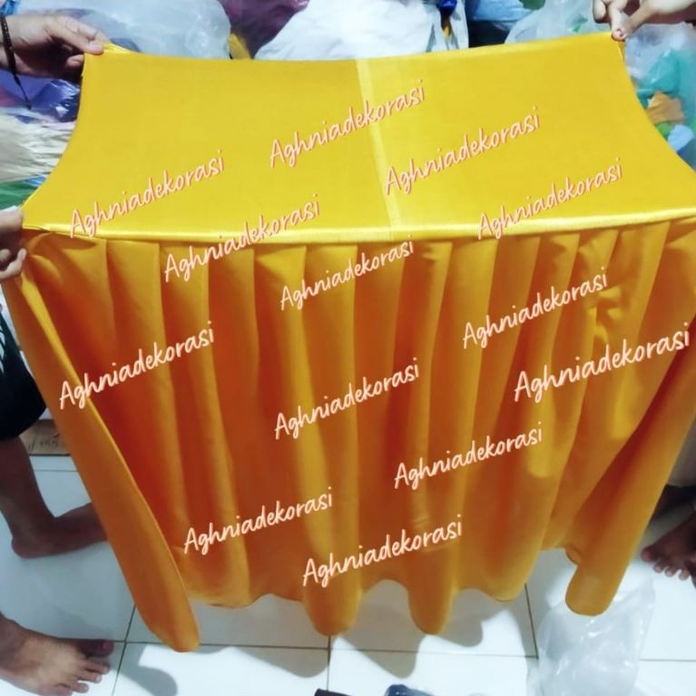 ผ้าปูโต๊ะสําเร็จรูป txlxp 65x85x85 ปกปิดด้านหน้าขวาและซ้าย