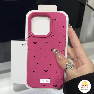 เปลือกโทรศัพท์ลายจุดแฟชั่นหรู น่ารัก เคสไอโฟน17 เหมาะสำหรับ IPhone 15 17 13 16 12 14 11 Pro Max XR X XS Max 7 8 16 Plus
