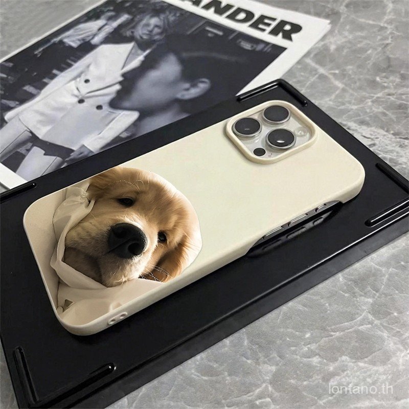 โทรศัพท์ป้องกันกรณีน่ารักน่ารักลูกสุนัขเหมาะสําหรับiPhone 13 17 ProMaxครึ่งฝาครอบซิลิโคนอ่อนนุ่มShoc