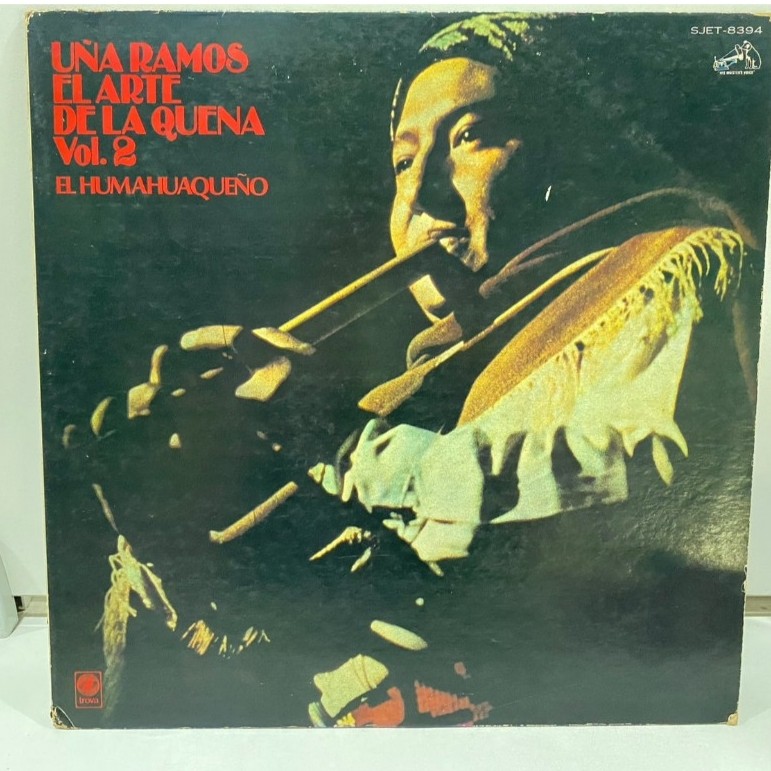 1LPVinyl Records แผ่นเสียงไวนิล UÑA RAMOS EL ARTE DE LA QUENA Vol. 2 EL HUMAHUAQUEÑO (J18C80)
