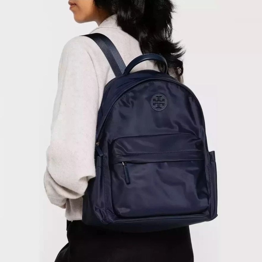 (พร้อมส่ง📦) 🩶 TORY BURCH 🩶 Ella Nylon Backpack กระเป๋าสะพายหลัง เป้