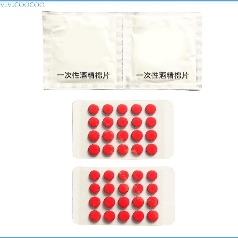 VIVI Red Dot PTFE Mouse Feet DIY ขนาดเล็กจุดสเก็ตสําหรับการเคลื่อนไหวที่เงียบสงบและแรงเสียดทานในระหว