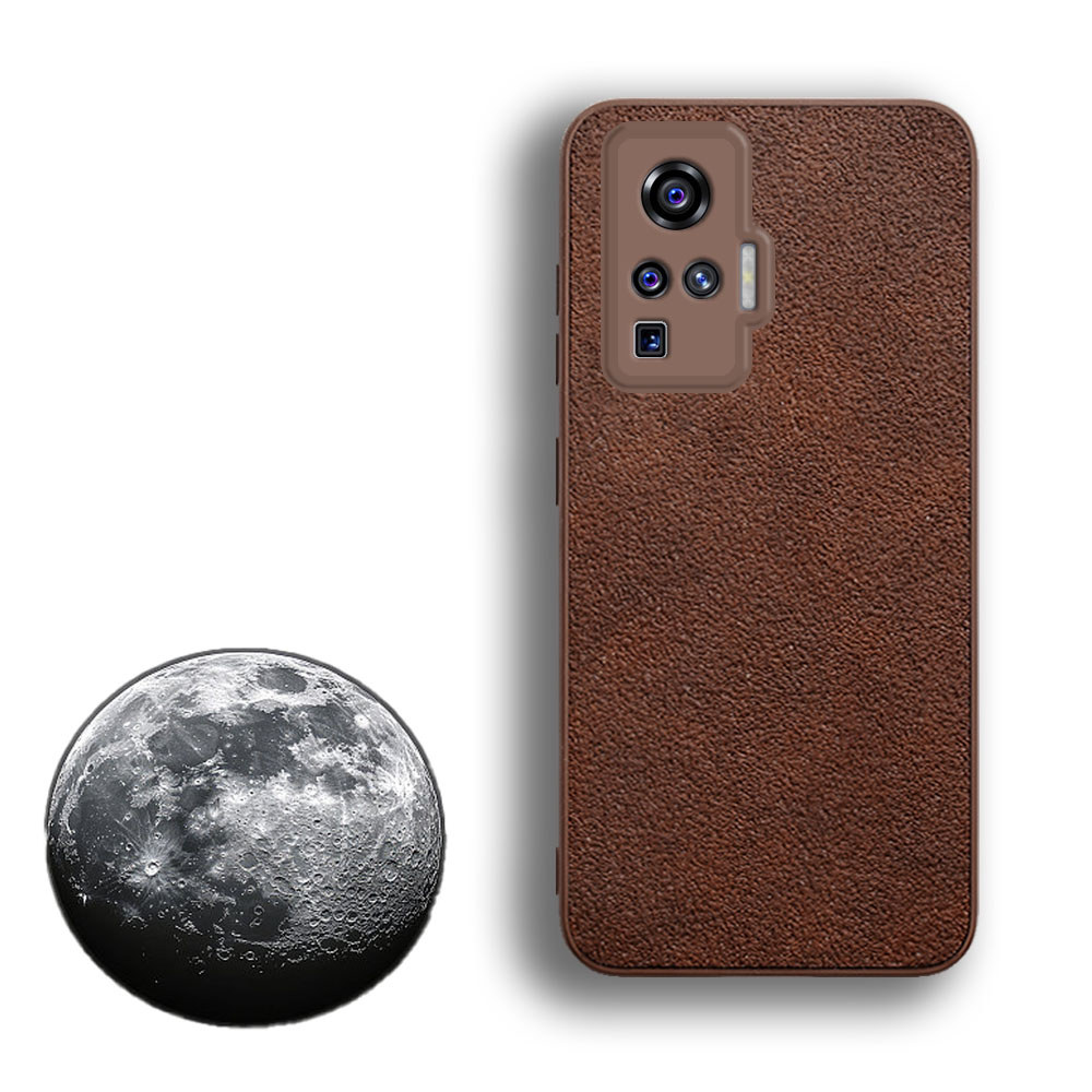 สําหรับ Vivo X50 Pro V2005A 2006 เนื้อยางหยาบ Retro เคสโทรศัพท์กันกระแทก Grip Slim ฝาครอบป้องกัน