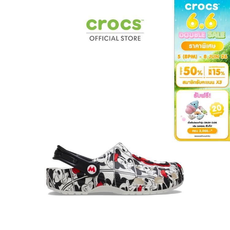 CROCS CROCS รองเท้าลำลองผู้ใหญ่ MICKEY AND MINNIE CLASSIC CLOG รุ่น 211483-90H  - MULTI