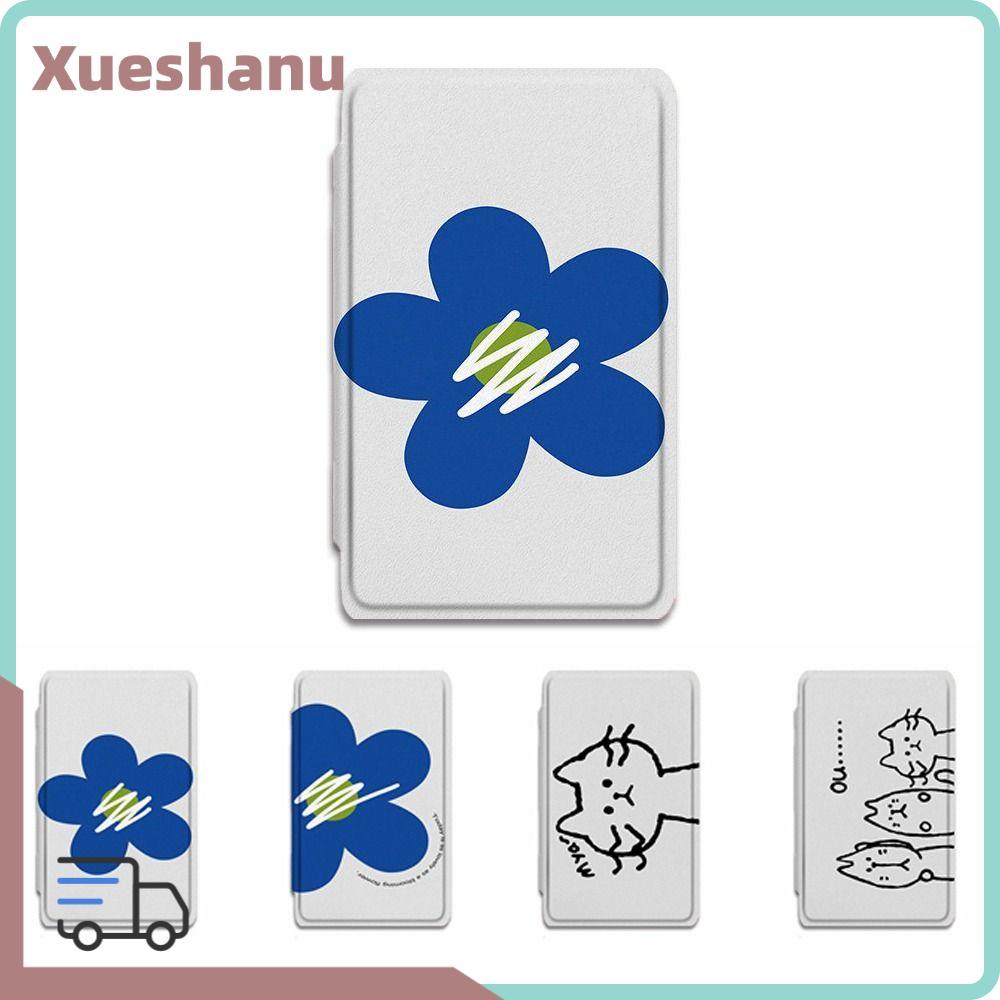 XUESEE ฝาครอบป้องกัน, แม่เหล็กคิตตี้น่ารักป้องกันการล่มสลาย, หนังพรีเมี่ยมป้องกันรอยขีดข่วนกันกระแทก Folio Shell สําหรับ XTEINK X4/X3