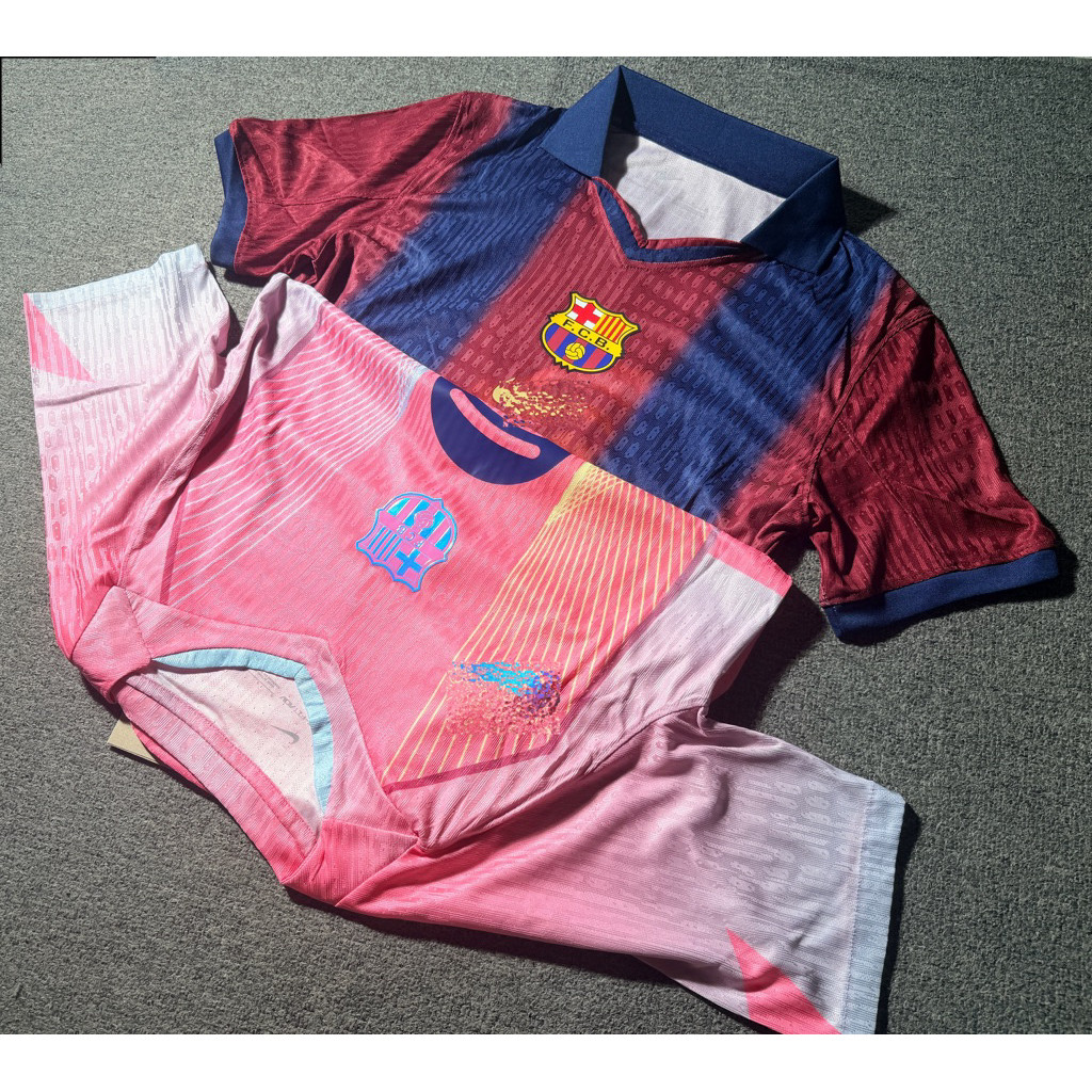 FC Barcelona Travis Scott Cactus Jack Player Version Special Limited Edition Football Jersey Quick D
