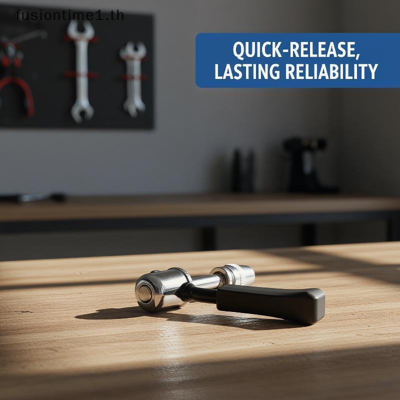 [ฟิวชั่น] จักรยานเสือภูเขา Qui Release Seatpost Clamp Secure Lo Design อลูมิเนียมอัลลอยด์ขี่จักรยาน Skewer สําหรับ Off-Road Urban Biking ใช้ TH