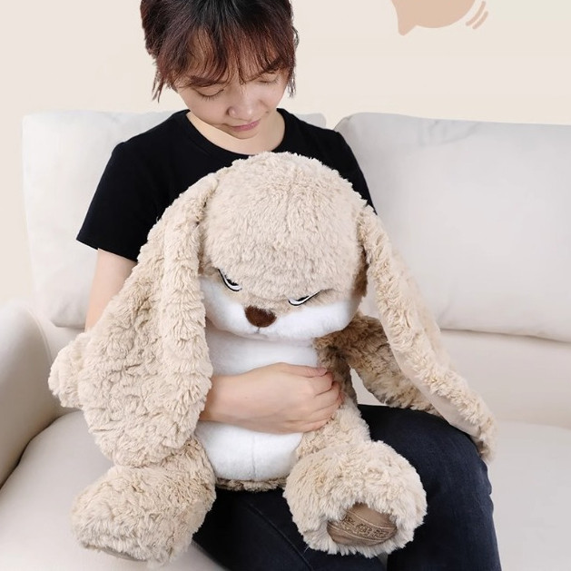 ของแท้พร้อมส่งหมอนตุ๊กตากระต่ายโกรธ นอนหลับน่ารัก รูปที่ 4