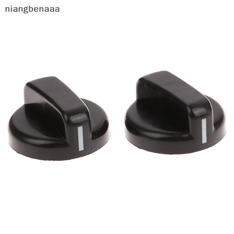 (niangbenaaa) 2 ชิ้น 8 มิลลิเมตรพลาสติกทั่วไปจับเตาแก๊สเปลี่ยนสวิตช์ควบคุมลูกบิดช่วงเตาอบลูกบิดสําหรับ Benchtop Burner ใหม่