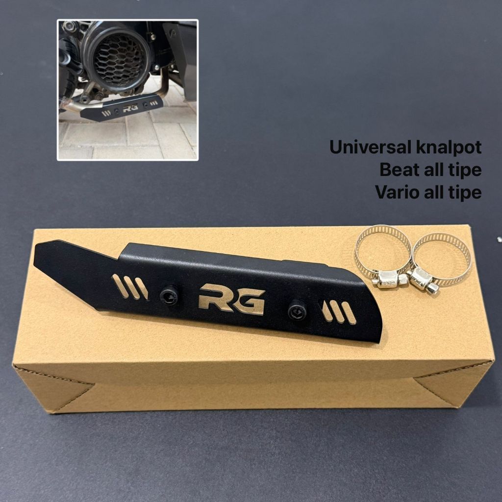 Universal LMV_Motor Beat ตัวป้องกันคอท่อไอเสียสําหรับทุกประเภท