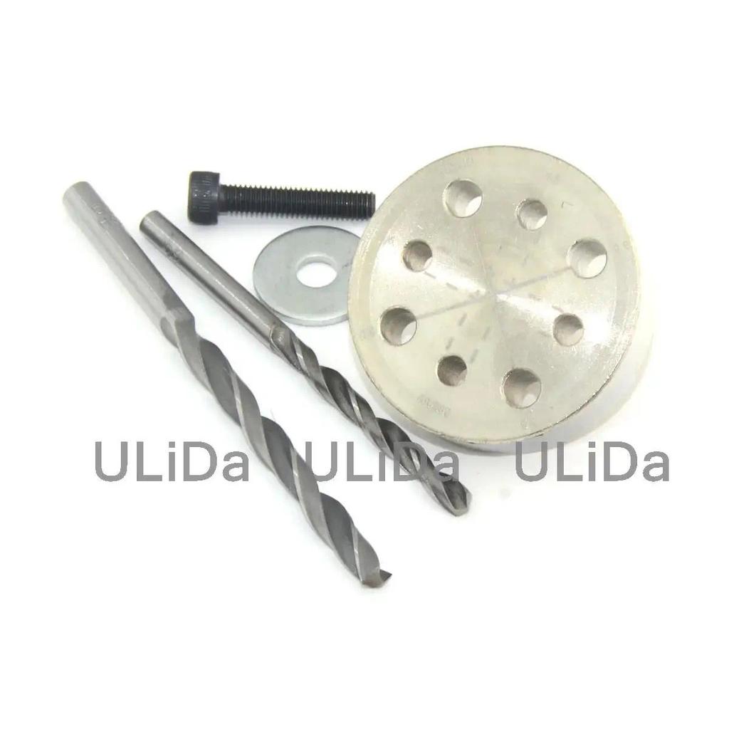 โลหะ Prop Jig / คู่มือสว่านพร้อมสกรูสําหรับ DLE-30 DLE-55 EME-35 EME-55 EME-60