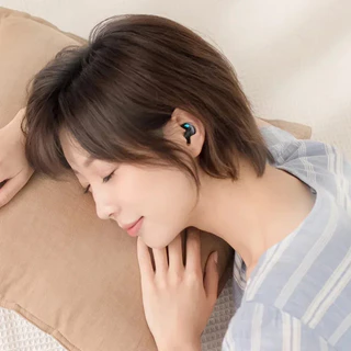 Sleeping หูฟังไร้สายมินิหูฟังสําหรับทํางาน TWS หูฟังบลูทูธสเตอริโอซ่อนชุดหูฟังพร้อมไมโครโฟน HD Call กันน้ํา X55