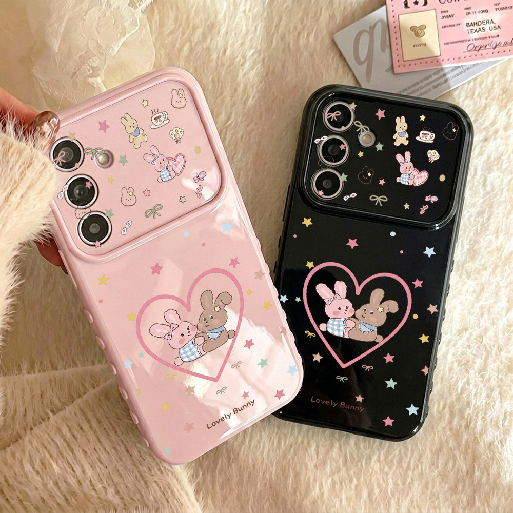 กระต่าย เคส For Samsung A57 A17 A07 A27 A06 A16 A35 A36 A56 A54 A37 A05 A55 A12 A13 A05S เคสโทรศัพท์ เคสมือถือ Case