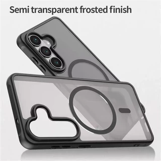 เคส ผิวด้าน ชาร์จได้ ไร้สาย For Samsung Galalxy A27 A37 A57 A07 A17 A06 A16 A26 A36 A56 A55 S24 S25 S26 ultra แม่เหล็ก