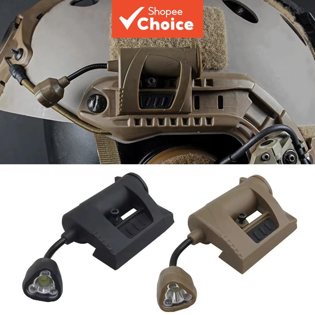 Booiu MPLS หมวกกันน็อคไฟฉาย LED 3 โหมด & ไฟฉายอินฟราเรด เหมาะสําหรับล่าสัตว์และปั่นจักรยานกลางคืน